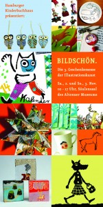 SchreibZeit bei Bildschön. Der 3. Geschenkemesse der Illustrationskunst