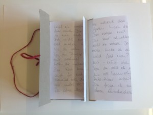 Dagmar Biesterfeld: Erzählung und Buchmachen