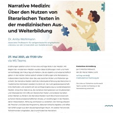 Narrative Medizin – Über den Nutzen von literarischen Texten