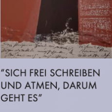 Sich frei schreiben und atmen, darum geht es