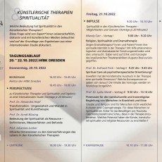 Künstlerische Therapien und Spiritualität