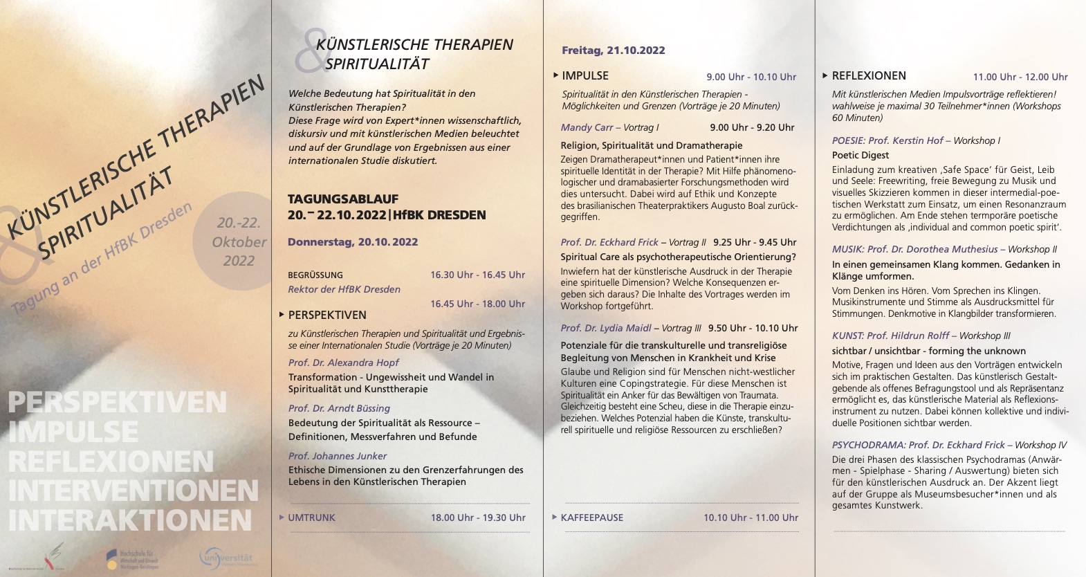 Flyer_Tagung_Künstlerische Therapien und Spiritualität_2022