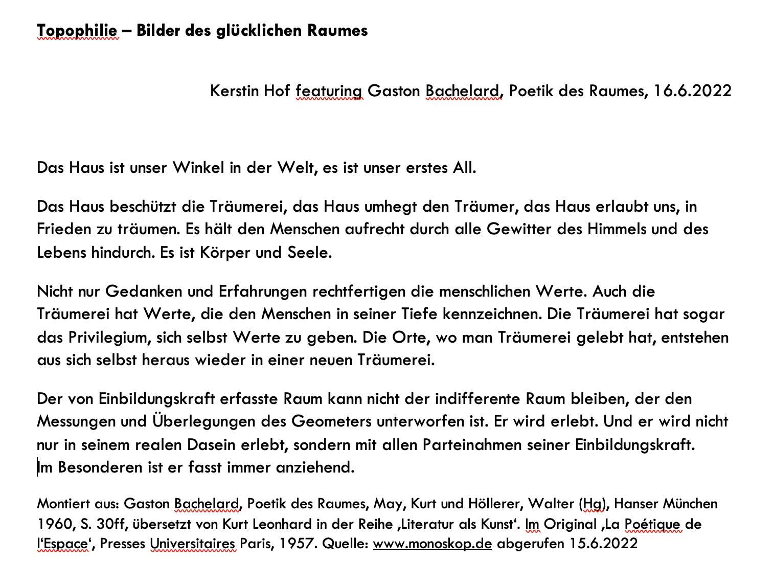 textmontage kerstin hof_bachelard_topohilie_6.2022