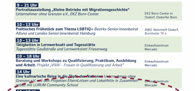 Poetischer Planwagen am 12. Oktober 2023